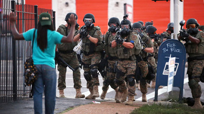 Iraq? Afghanistan? Police gear up against Ferguson protesters (PHOTOS)