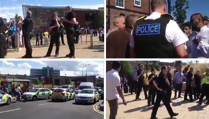 Images grab taken from a video uploaded on YouTube by user DMailNews1481