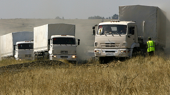 Aid convoy to Ukraine faces disruption, may be attacked - Russia
