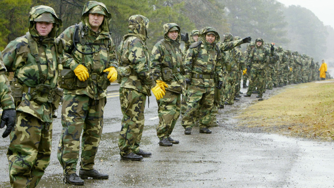 National Guard troops arrive at Texas border with Mexico