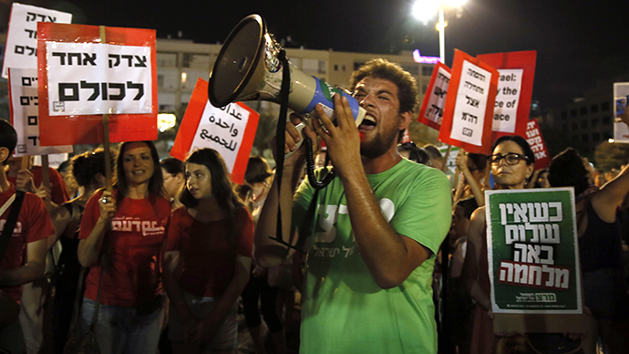 ‘Jews and Arabs refuse to be enemies’: Thousands call for peace at Tel Aviv rally (PHOTOS)