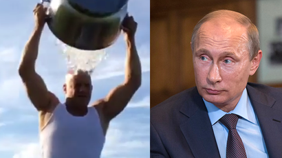 Don't forget the diving suit: Russian officials put own spin on #IceBucketChallenge (PHOTOS, VIDEO)