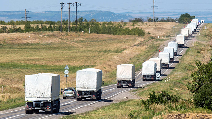 Kiev guarantees safety for Russian aid convoy ‘only in areas it controls’