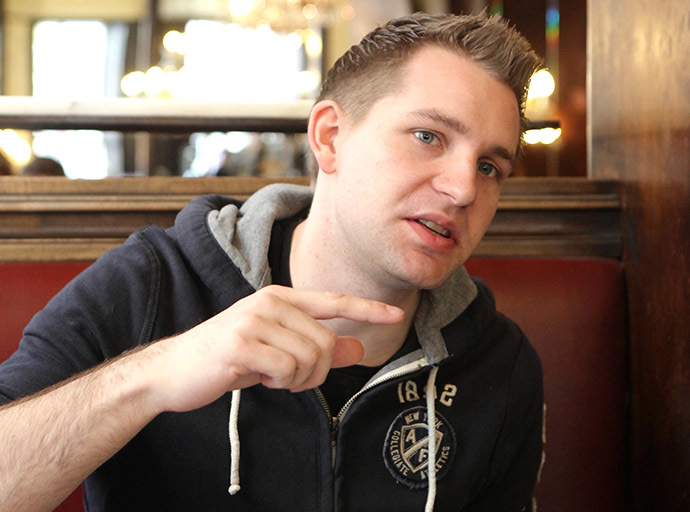 Austrian law student Max Schrems (AFP Photo / Dieter Nagl)