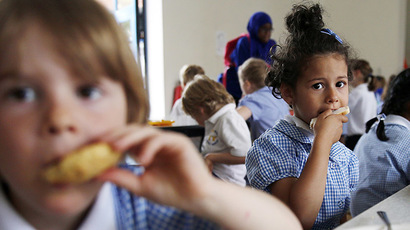 There has been a 19-percent increase in the number of UK citizens hospitalized for malnutrition over the past twelve months, new figures reveal. (Reuters / Suzanne Plunkett)