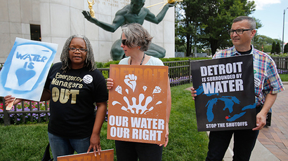 Detroit resumes water service shutoffs for cash-strapped residents