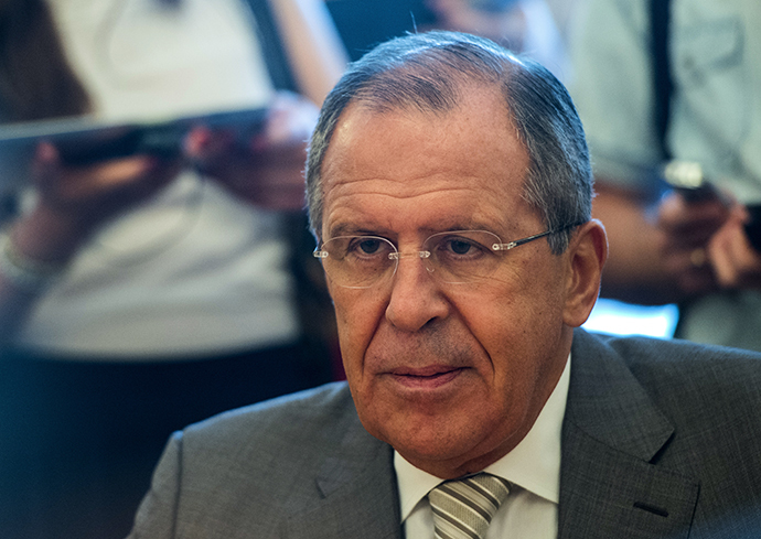 Russian Foreign Minister Sergey Lavrov (RIA Novosti / Evgeny Biyatov)