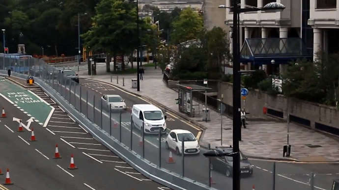 Screenshot from Ruptly video
