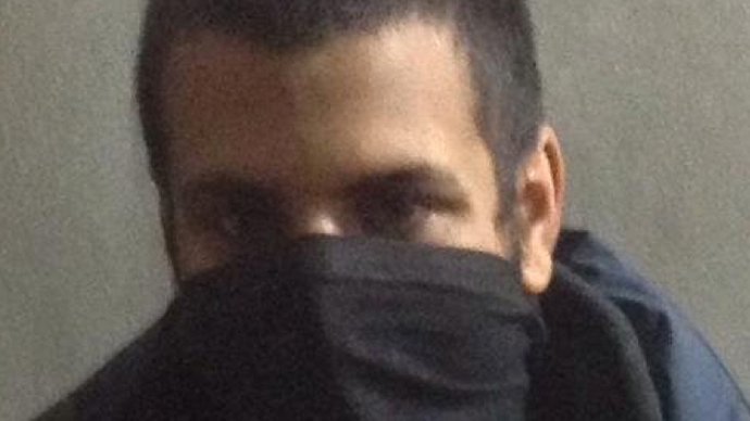 This picture, showing a man who could be her husband jihadi Junaid Hussain, is from Jones's suspected Twitter account Umm Hussain al-Britani. (Image from twitter.com @UmmHussain101)