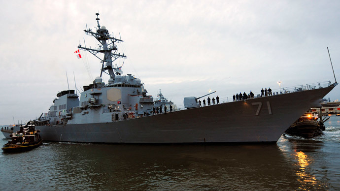 ‘Promoting peace and stability’: NATO warships enter Black Sea