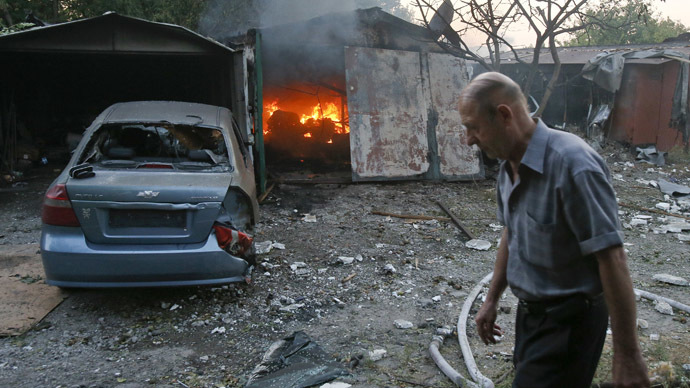 ‘Kids could step on explosives’: Donetsk residents fear unexploded shells