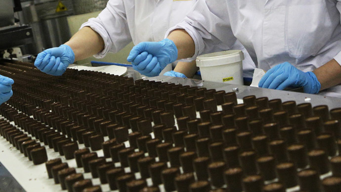 Russia suspends all confectionary imports from Ukraine