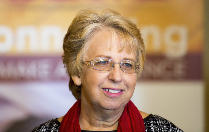 Nancy Writebol (AFP Photo/Chris Keane)