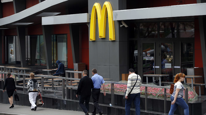 McDonald’s suffers worst monthly decline in more than a decade