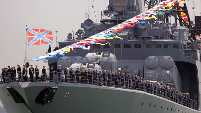Admiral Levchenko.(AFP Photo / John D Mchugh )