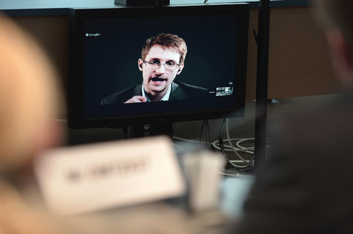 US National Security Agency (NSA) whistleblower Edward Snowden (AFP Photo / Frederick Florin)