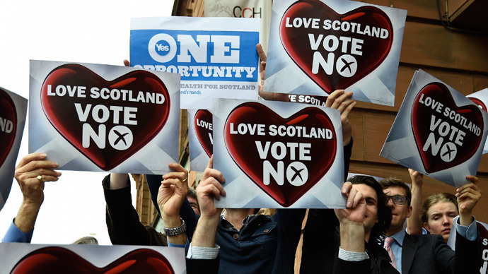 Stock markets, Sterling rejoice as Scotland votes ‘No’