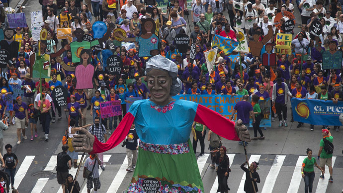 Trump says there is ‘always a chance’ of war with Iran ... NYC stages world's ‘biggest ever’ climate change march ...