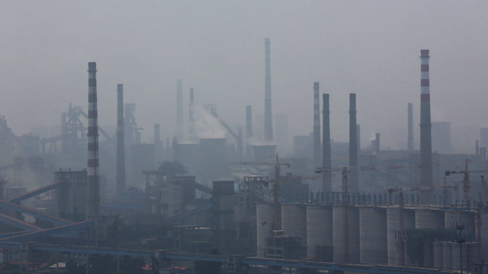 China CO2 emissions outpace EU and US, 45% above global average