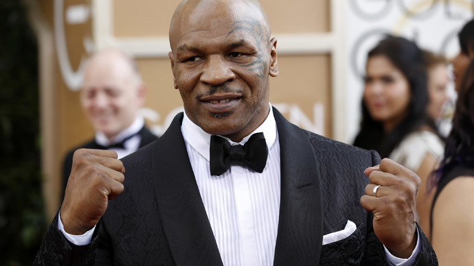 Mike Tyson helps motorcycle crash victim in Las Vegas