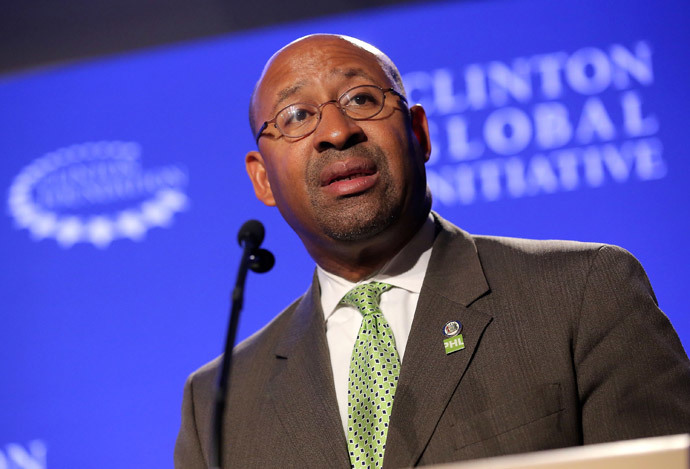 Mayor Michael Nutter of Philadelphia (Jemal Countess / Getty Images / AFP)