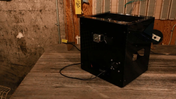 A screen from a YouTube video by Defense Distributed