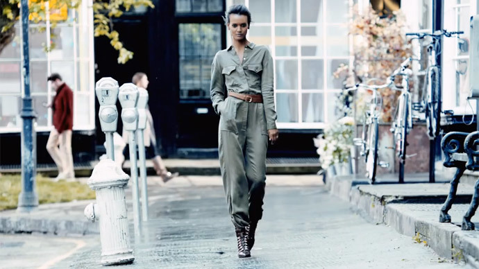 Rebel sell: H&M apologizes for Kurdish female fighter-inspired jumpsuit