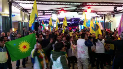 ISIS in Kobani: How Kurdish protests flared up & spread across Europe (INTERACTIVE MAP)