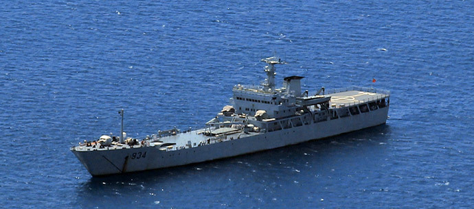 Chinese Landing ship 934 (AFP Photo / Westcom)