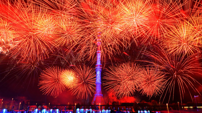 Dazzling ‘Circle of light’ intl festival kicks off in Moscow (PHOTOS, VIDEO)