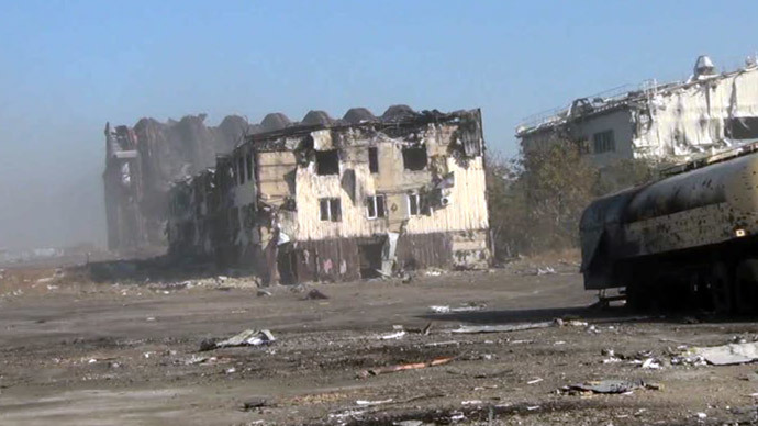 War-torn Donetsk airport reminds of Chernobyl wasteland (PHOTOS, VIDEO ...