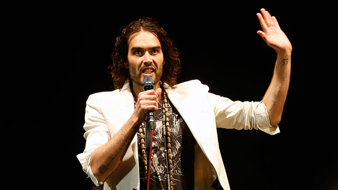 British comedian Russell Brand.(Reuters / Olivia Harris)