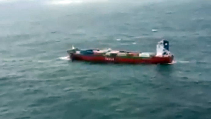 Screenshot from Ruptly video