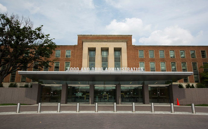 A view shows the U.S. Food and Drug Administration (FDA) headquarters in Silver Spring, Maryland (Reuters / Jason Reed)