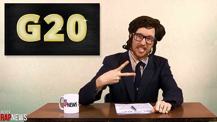 Juice Rap News:The G20 - feat Tony Abbott & Scott Ludlam