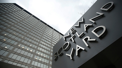 Scotland Yard in central London (Reuters / Luke MacGregor)