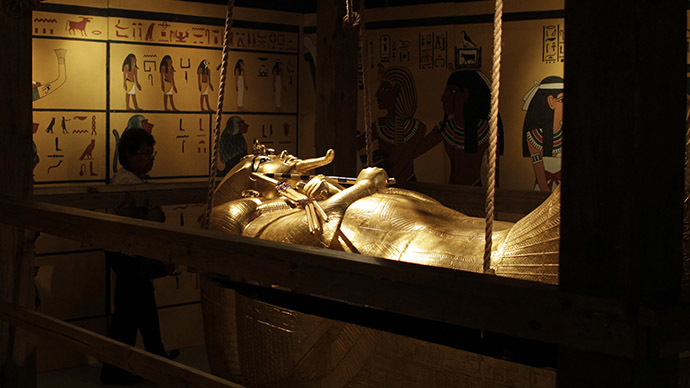 Tutankhamun died of illness, not from chariot racing