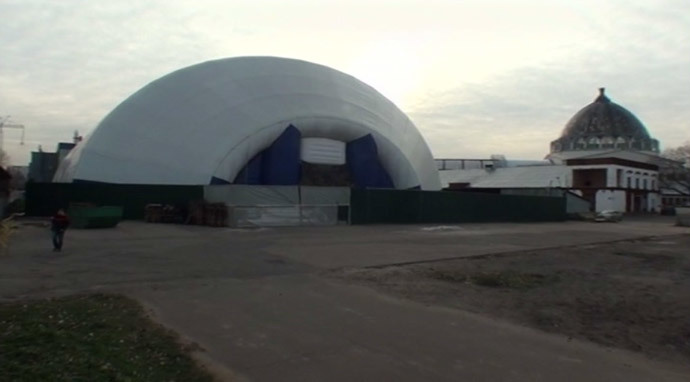 Screenshot from Zvezda TV