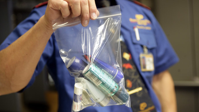 Hand-held device detects liquid bombs in 5 seconds