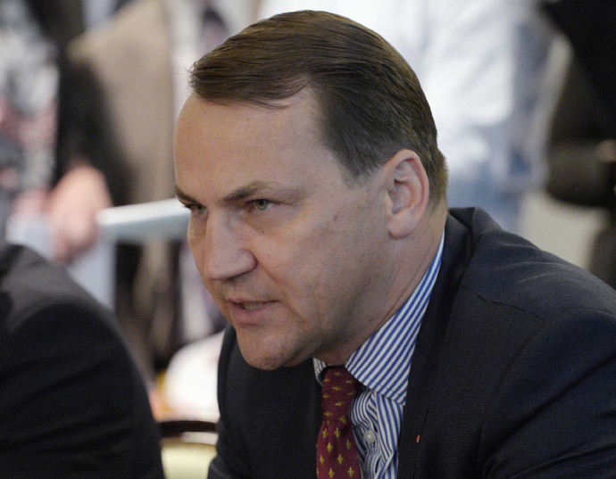 Polish Foreign Minister Radoslaw Sikorski (RIA Novosti /Alexei Danichev)