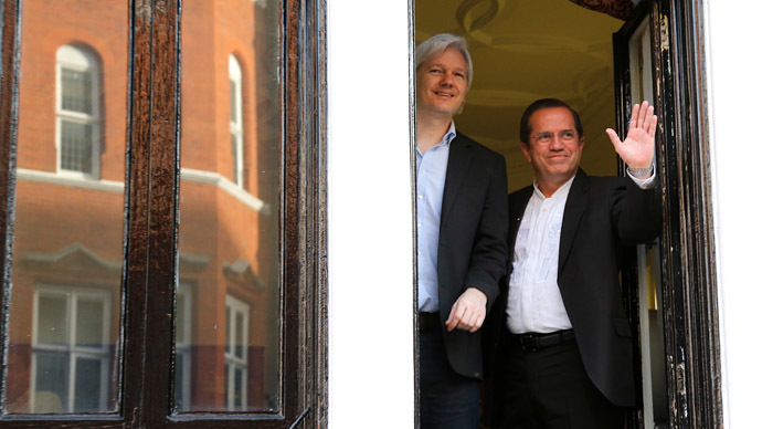 Assange’s ‘day in court’ may come in Ecuador’s London embassy