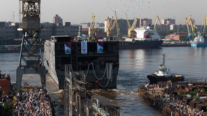 France to hand over first Mistral helicopter carrier on Nov 14 – Russia