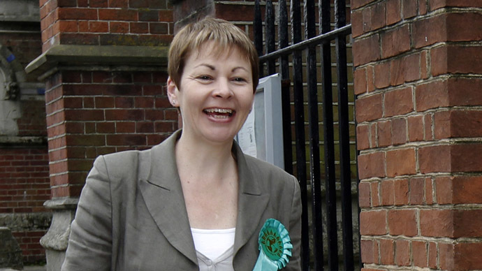The Green Partyâs MP for Brighton Pavilion, Caroline Lucas. (Reuters/Luke MacGregor)