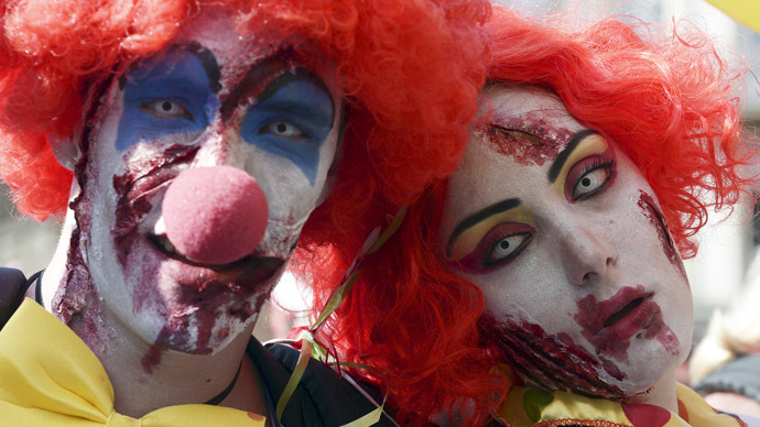 ​Evil clown outbreak leads French town to ban them for Halloween