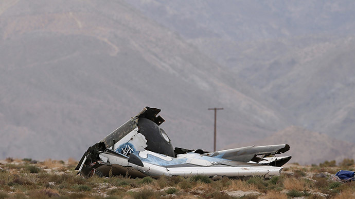 Virgin Galacticâs SpaceShipTwo crash. (Reuters/Lucy Nicholson)