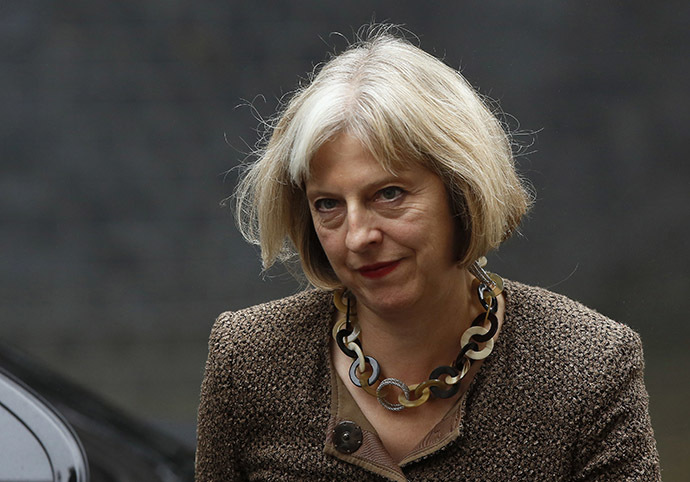 Britain's Home Secretary Theresa May. (Reuters/Luke MacGregor)