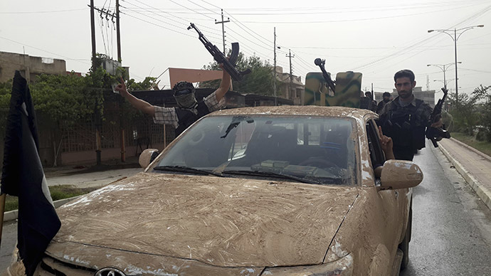 Fighters of the Islamic State. (Reuters/Stringer)
