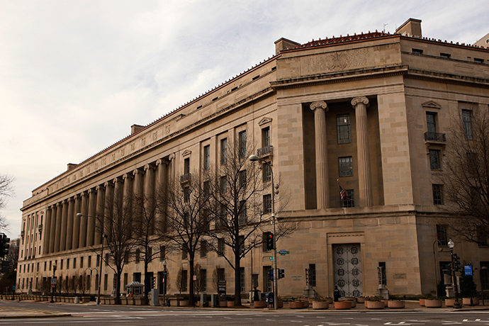 The Justice Department in Washington (Reuters / Gary Cameron)
