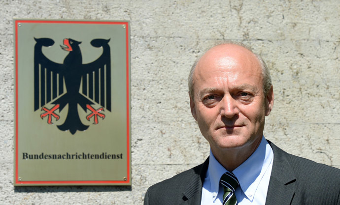 Gerhard Schindler, President of the German Federal Intelligence Service (BND) (AFP Photo)