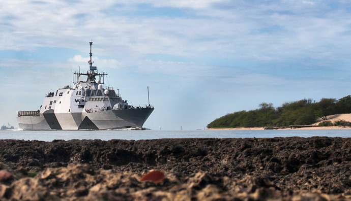 AFP Photo / Handout / US Navy / MC2 Sean Furey / Released